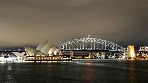 Sydney Opera House And Harbour Bridge Sunset Timelapse Youtube