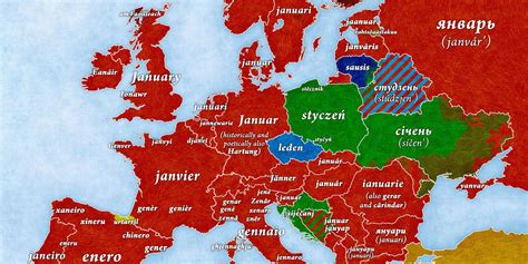 How to say January in every European language | indy100