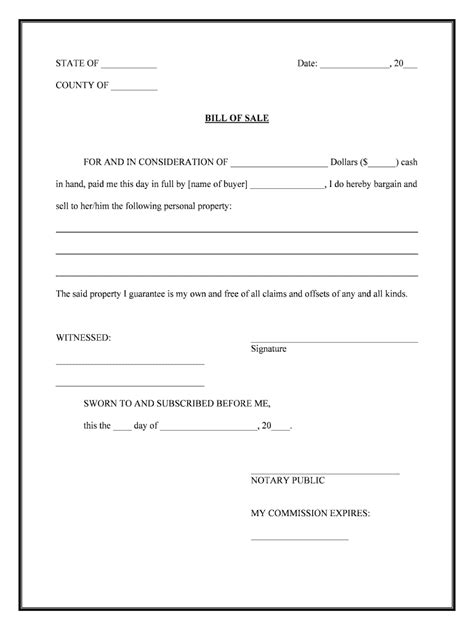 Bill Sale Form Fill And Sign Printable Template Online Us Legal Forms