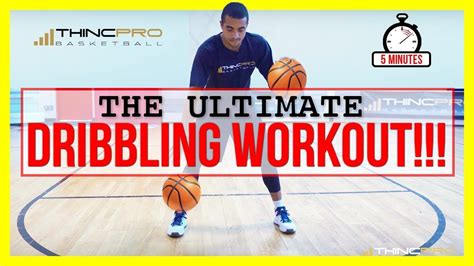 The Ultimate 5 Minute Dribbling Workout 2 Ball Basketball Dribbling