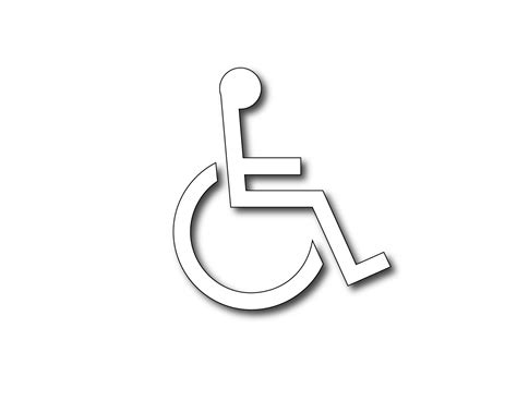 Handicap Symbol Decal 6″h X 6″w Harvey Signs Inc