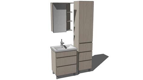 Bathroom Cabinet 3d Warehouse