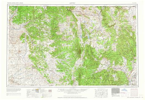 Elevation New Mexico Topographic Map