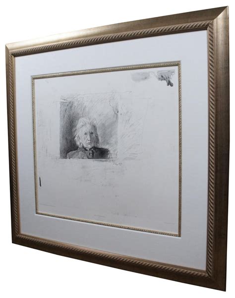 Andrew Wyeth The Keurners Framed Collotype Portrait Print 1976