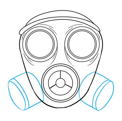 Gas Mask Coloring Sheet Coloring Pages