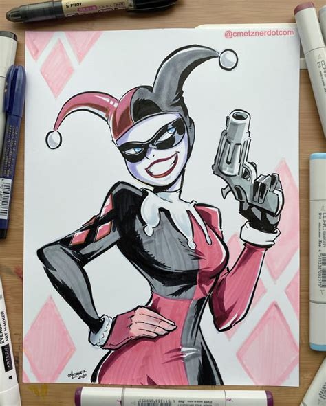 Heres My Drawing Of Harley Quinn Rbatman