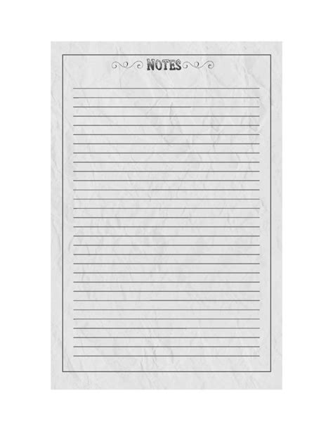 Free Online Printable Notepad Printable Templates