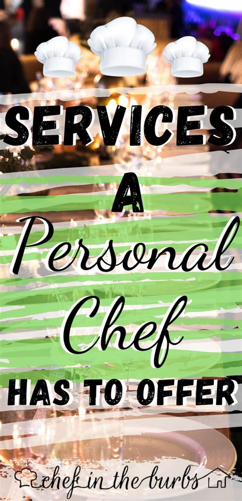 The Number 1 Service That Every Personal Chef Should Offer Personal