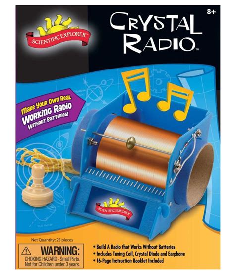 Scientific Explorer Crystal Radio Kit Buy Scientific Explorer Crystal