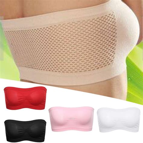 Women S Breast Wrap Thin Seamless Underwear Without Chest Pad Anti