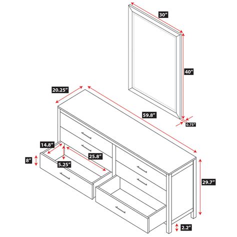 Maybe you would like to learn more about one of these? Ideas: Dresser Dimensions To Fit Your Needs And Your Space ...