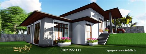 Single Floor House Plans In Sri Lanka