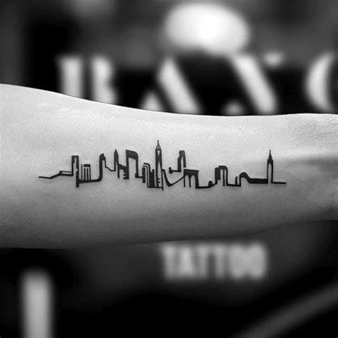 70 Bright City Skyline Tattoo Designs For Men [2023 Guide]