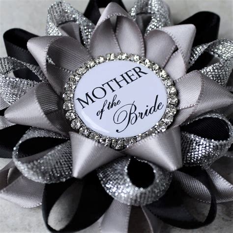 Mother Of The Bride Pin Mother Of The Bride Corsage Etsy