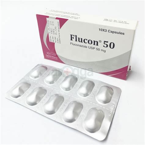 Flucon 50 Capsule 50mg Medicine Arogga Online Pharmacy Of Bangladesh