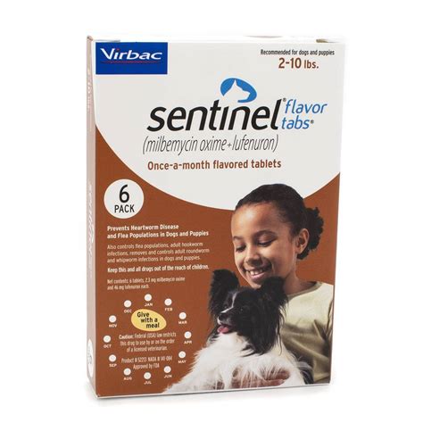 Sentinel Flavor Tabs Dog Heartworm Vetrxdirect Pharmacy