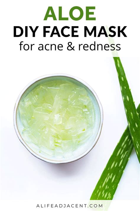 Diy Aloe Vera Face Mask For Glowing Skin In 2021 Natural Face Mask