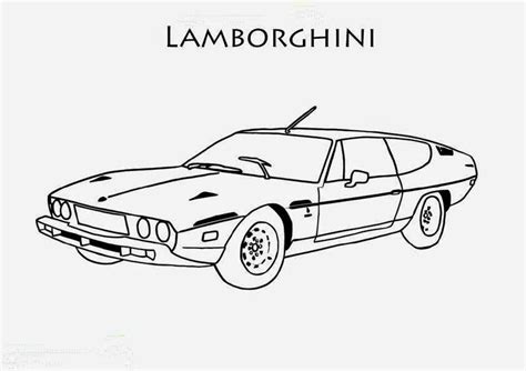 Coloriage #2 de cette thématique. Coloriage Voiture Lamborghini Gratuit - Coloriage Voiture