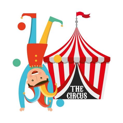 Circus Carnival Entertainment Stock Vector Image By Yupiramos 95613024