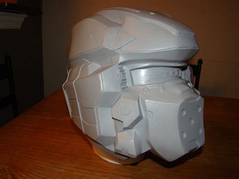 Fanmade Halo 4 Warrior Lifesize Helmet Casting By Stonyprops