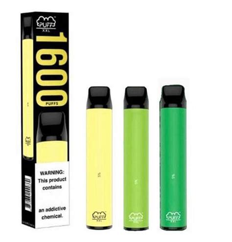 Just the flavor you love in a compact package which will give you plenty of vaping enjoyment. Newest PUFF XXL 1600 Puffs Hits Disposable Device Vape Pen ...