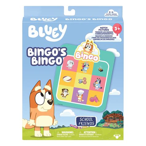 Bluey Bingos Bingo Game Card Table Games Shop