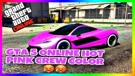 Gta 5 Modded Hot Pink Crew Color In Gta 5 Online After Patch 150