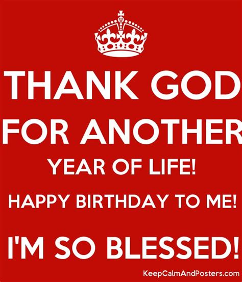 Thank You Lord For Another Year