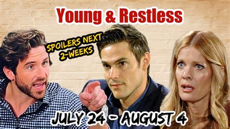 Young And The Restless Next 2 Weeks Spoilers July 24 To August 4 2023