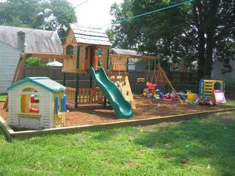 Check spelling or type a new query. 35 Popular Landscaping Backyard Playground Ideas | Play area backyard, Small backyard ...