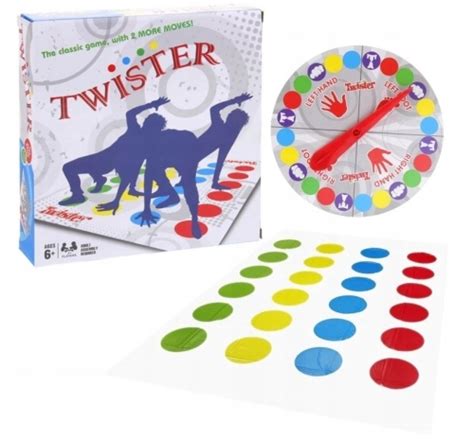 Twister Zręcznościowa Gra Wygibajtus Mata Super Zabaweczki Zabawki Dla