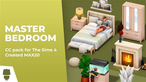 Release Trailer The Sims 4 Master Bedroom Cc Pack Youtube