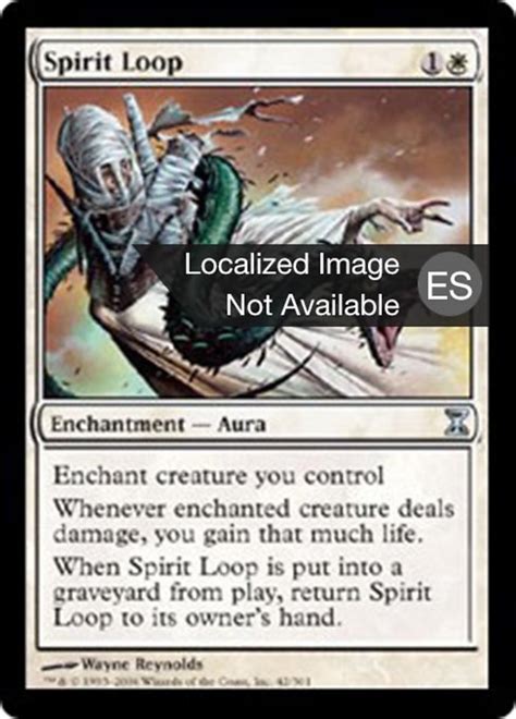 Ciclo Espiritual Spirit Loop · Time Spiral Tsp 42 · Scryfall Magic