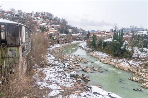 View On The River Rioni In Kutaisi Georgia Editorial Stock Photo