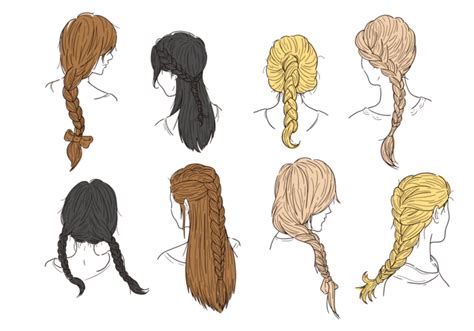 Using search on pngjoy is the best way to find more images related to free download transparent braid png clipart cabelo. Dessin Fille De Dos Cheveux Tresse