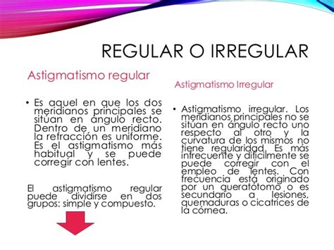 We did not find results for: El Astigmatismo