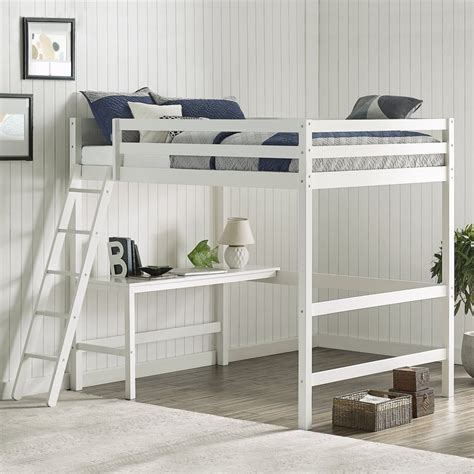 Double Loft Bed With Desk Ideas On Foter