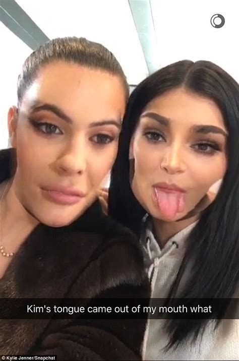 Kim Kardashian And Kylie Jenner Prove Perform Face Swap In Snapchat