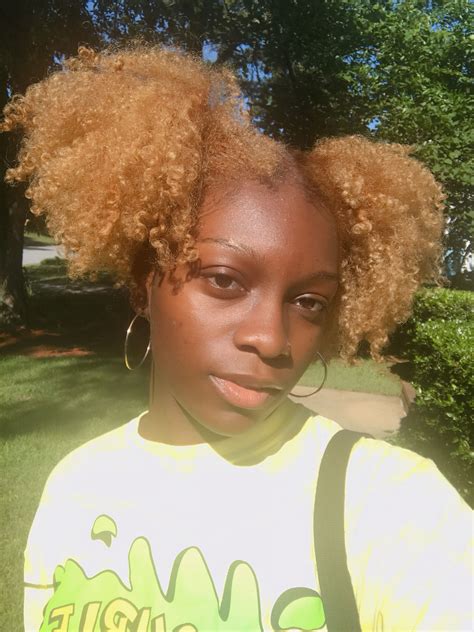 Honey Blonde Hair Color On Dark Skin Leana Jansen