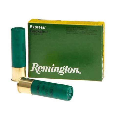 Remington Express Magnum Gauge Buckshot Ammuntion Seek
