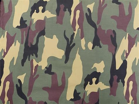 Army Pattern Dpm Camouflage Cotton Fabric Material 100cm X 148cm
