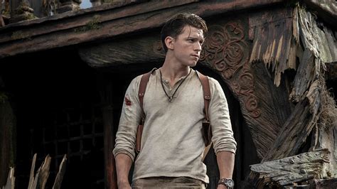 tom holland as nathan drake uncharted 2021 4k hd movies wallpapers hd wallpapers id 44455