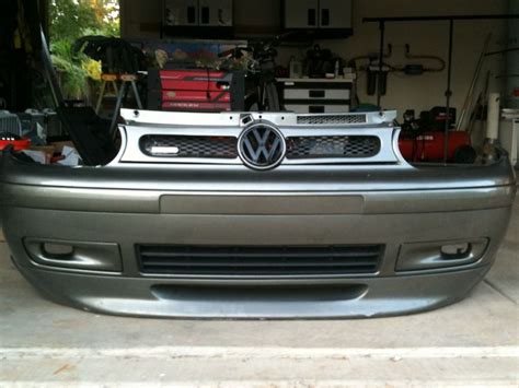 Mk4 Golf Euro Bumper With Oettinger Lip Spoiler And