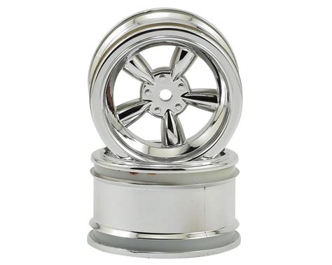 Hpi 12mm Hex 31mm Vintage 5 Spoke Wheel 2 6mm Offset Chrome