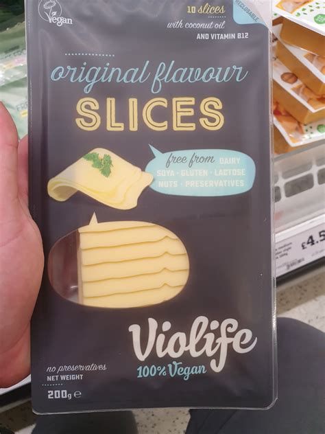 Violife Vegan Sliced Cheese 200g Vegan Food Uk