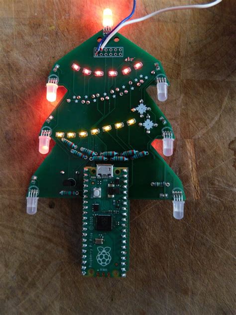Christmas Project Festive Pcbs With Hackspace Raspberry Pi
