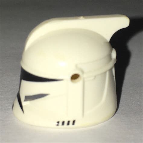 Lego Part 61189pr0003 Helmet Clone Trooper Phase 1 With Side Holes