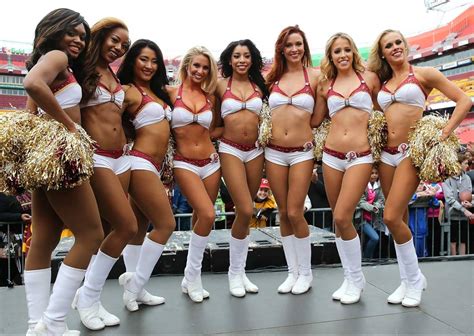 Cheerleaders At Washington Redskins Draft Party Sports Illustrated