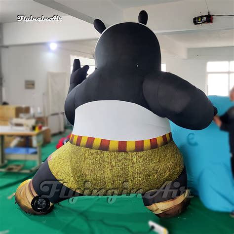 Amazing Giant Inflatable Kung Fu Panda Po Model Cartoon Character