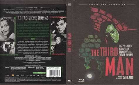 Jaquette Dvd De The Third Man Le Troisieme Homme Blu Ray Cinéma Passion